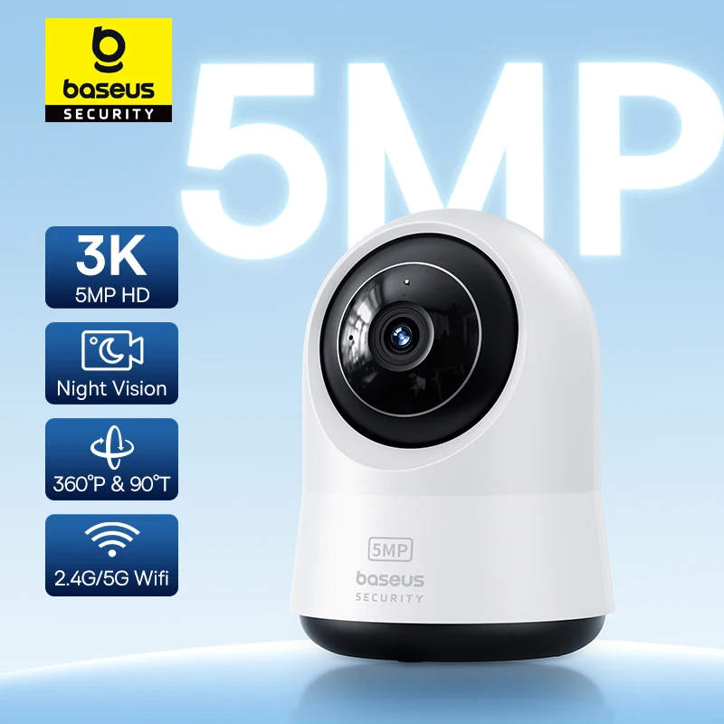 Eufy Camera E220 - Baseus 5MP 3K WiFi IP กล้อง